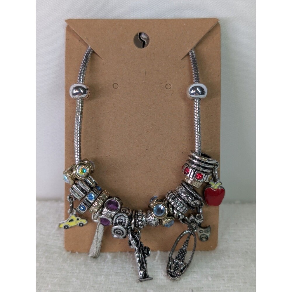 NYC Themed Charm Bracelet 8”